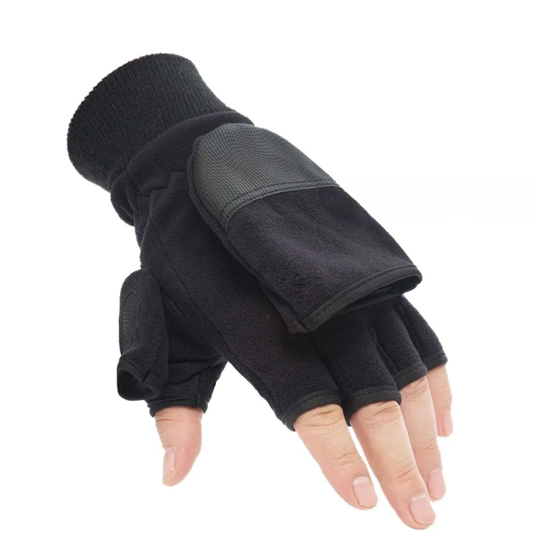 Winterhandschuhe umwandelbar mit Flipfunktion zu fingerlos windabweisend