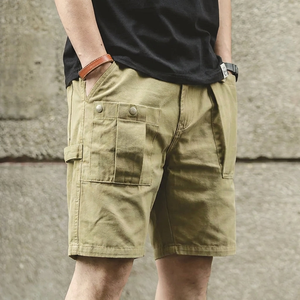 Nordspur | Cordran Straight Leg Cargo Shorts