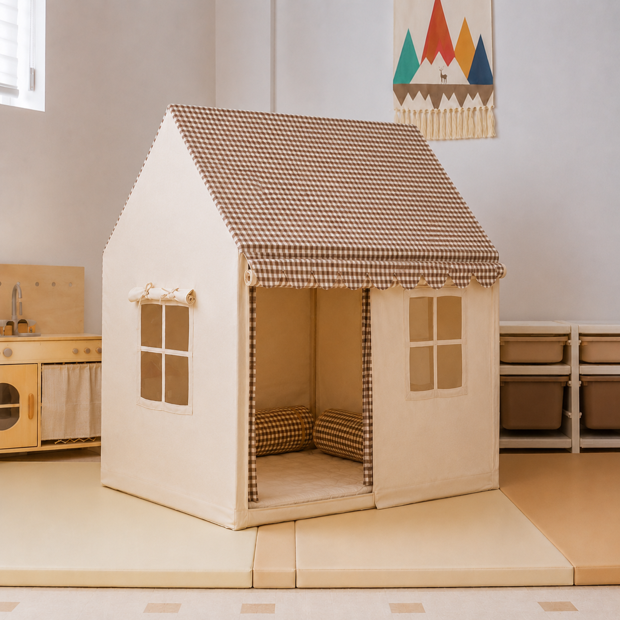 Nordspur | Cozynook Faltbares Kinder-Spielzelt
