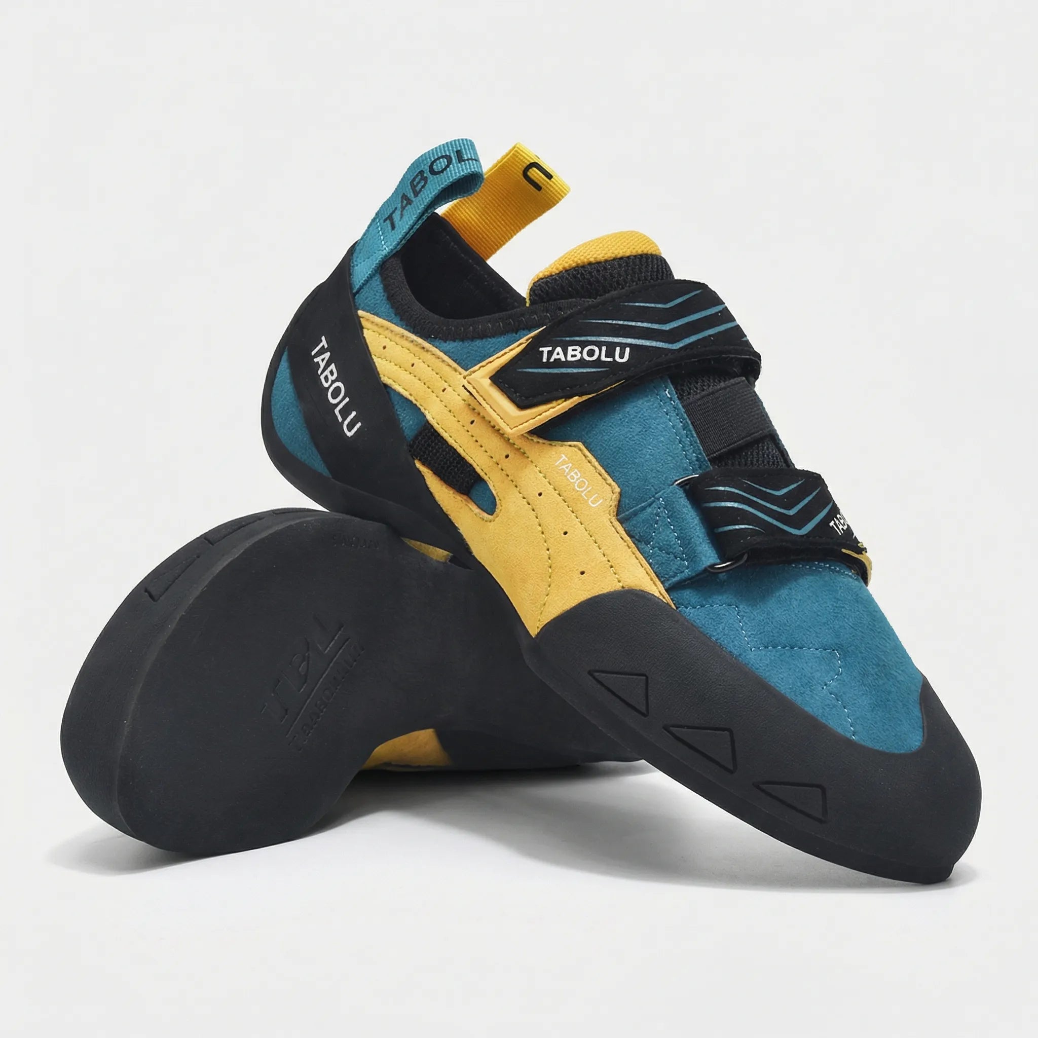 Herren Kletterschuh mit Klettverschluss rutschfest atmungsaktiv