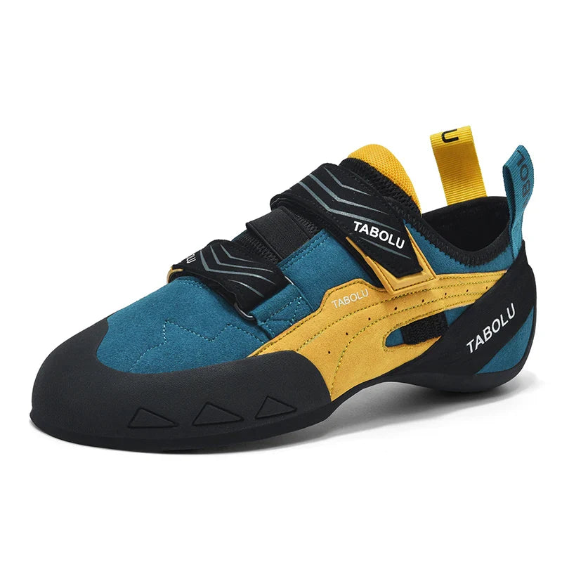 Herren Kletterschuh mit Klettverschluss rutschfest atmungsaktiv