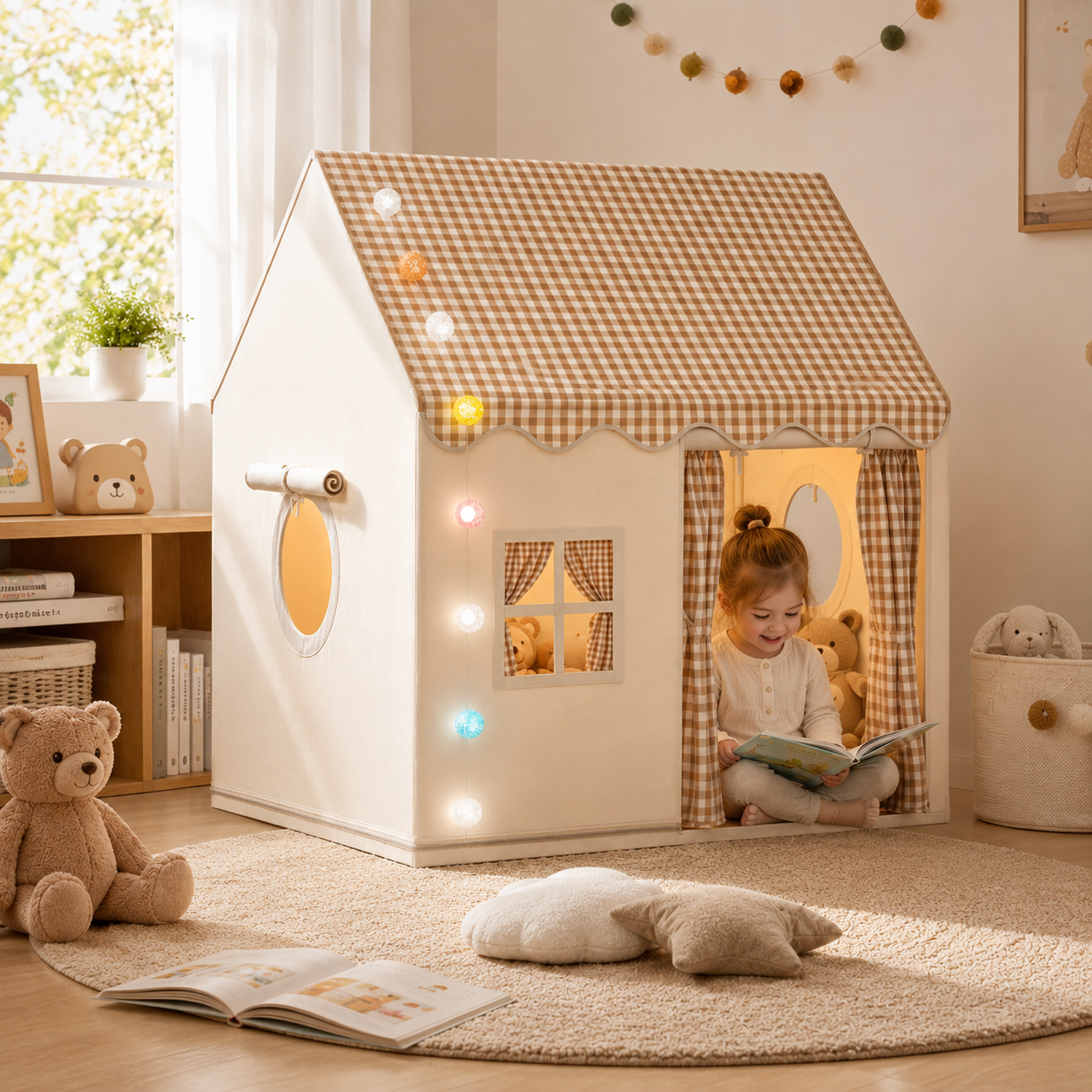 Nordspur | Cubbelle Klappbares Kinderspielzelt