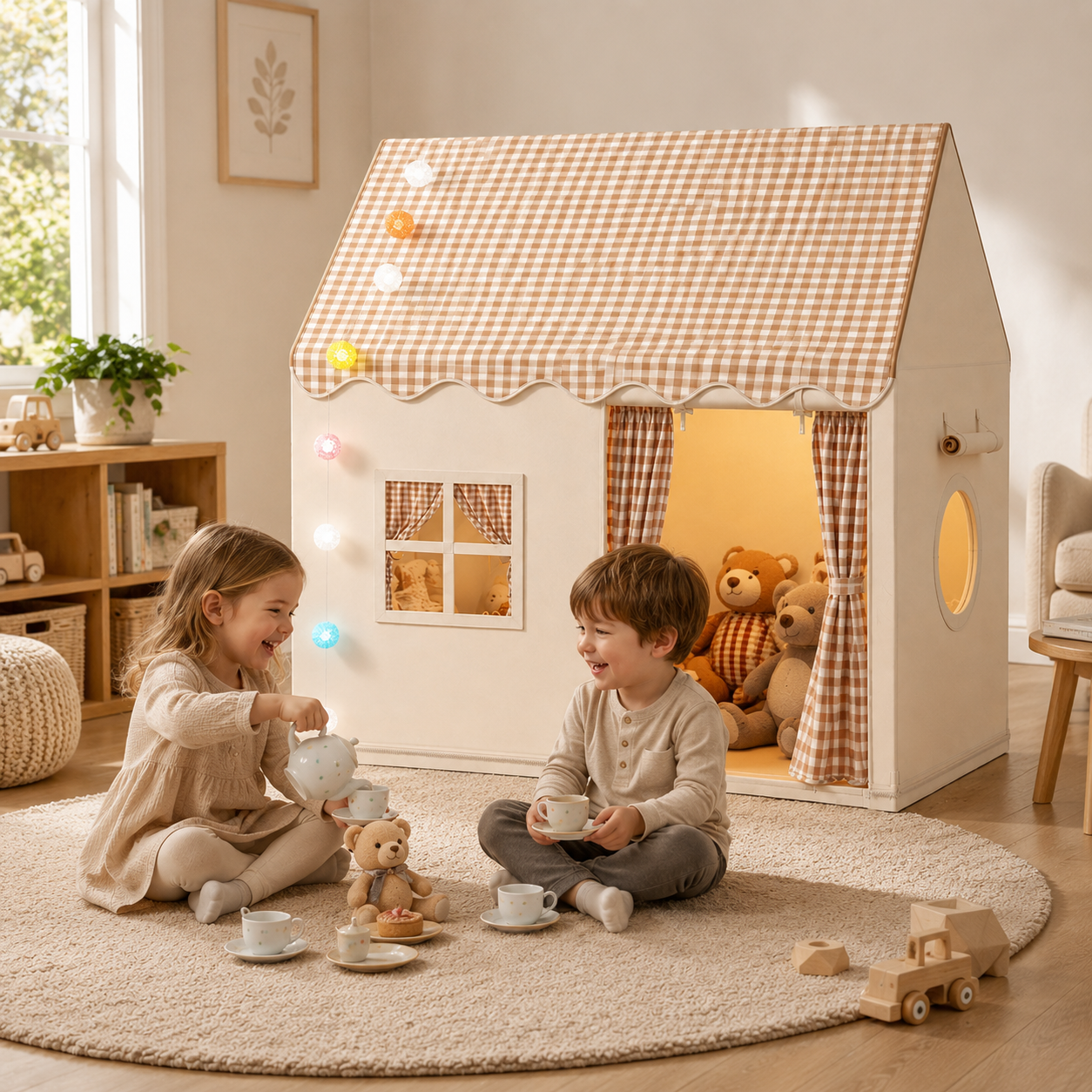 Nordspur | Cubbelle Klappbares Kinderspielzelt