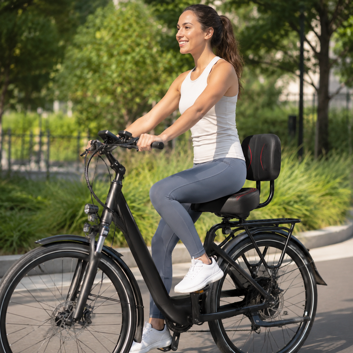Nordspur | Cushora Übergroßer Fahrradsattel für Passagiere