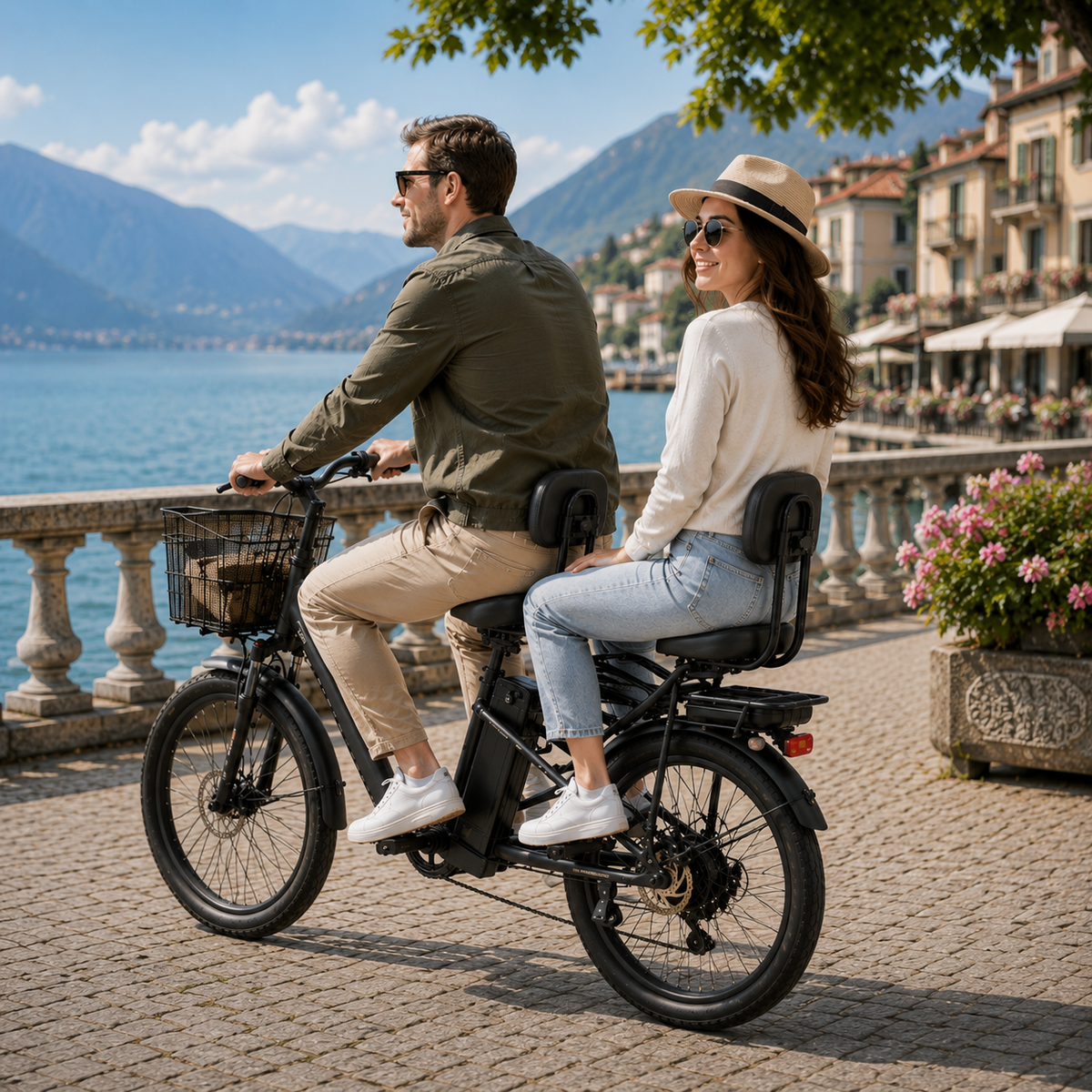 Nordspur | Cushora Übergroßer Fahrradsattel für Passagiere