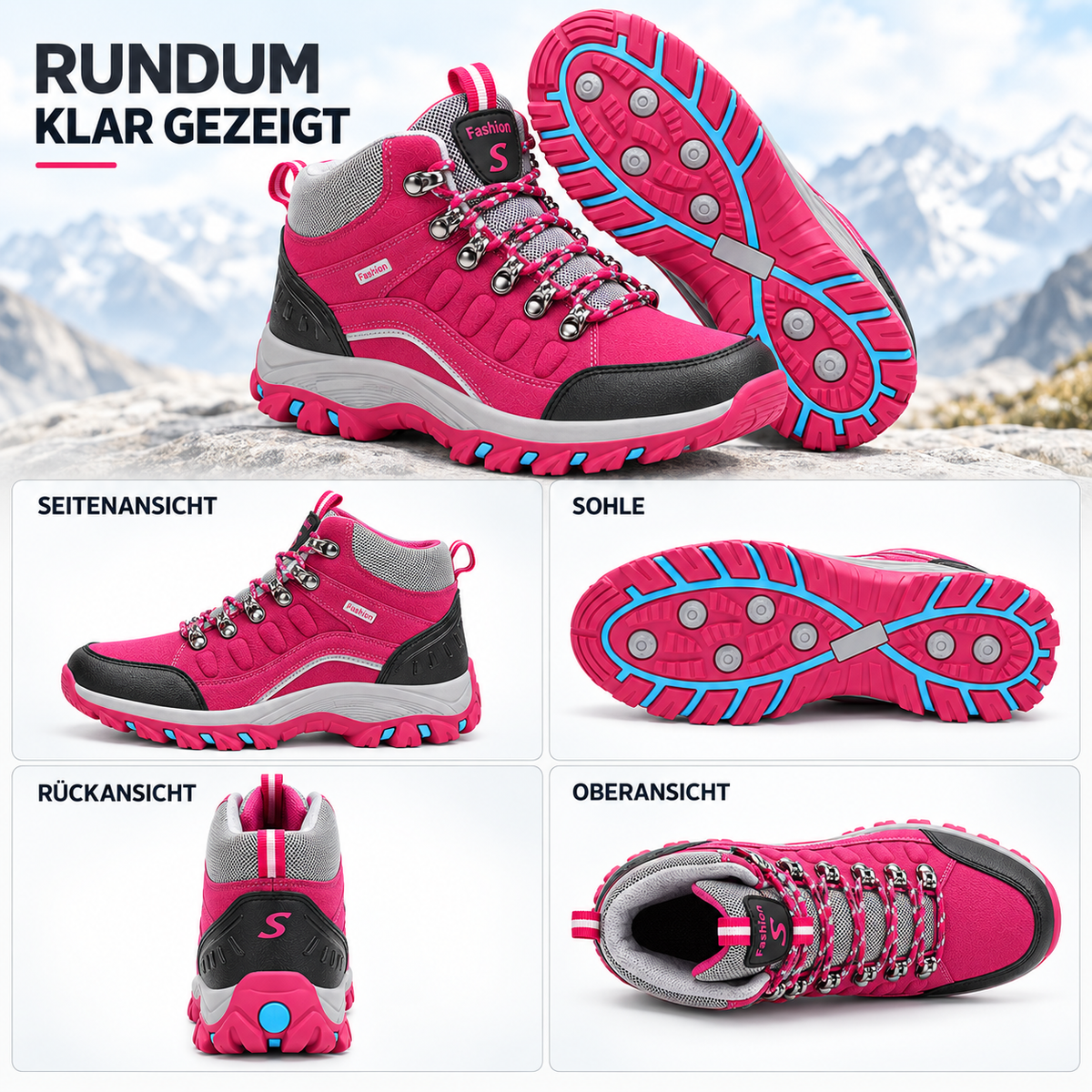 Nordspur | Damen-Wanderstiefel