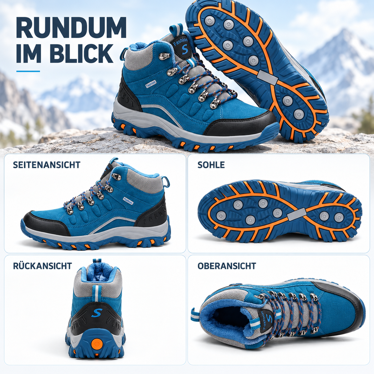 Nordspur | Damen-Wanderstiefel