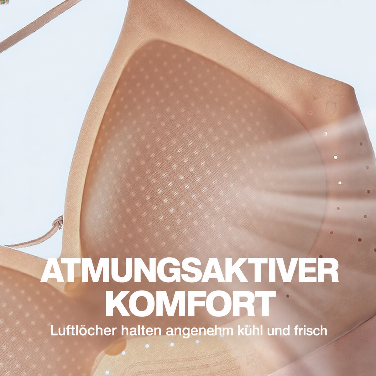Nordspur | Deep V Rückenfreier BH für A/B/C Körbchen - Nahtloser unsichtbarer BH