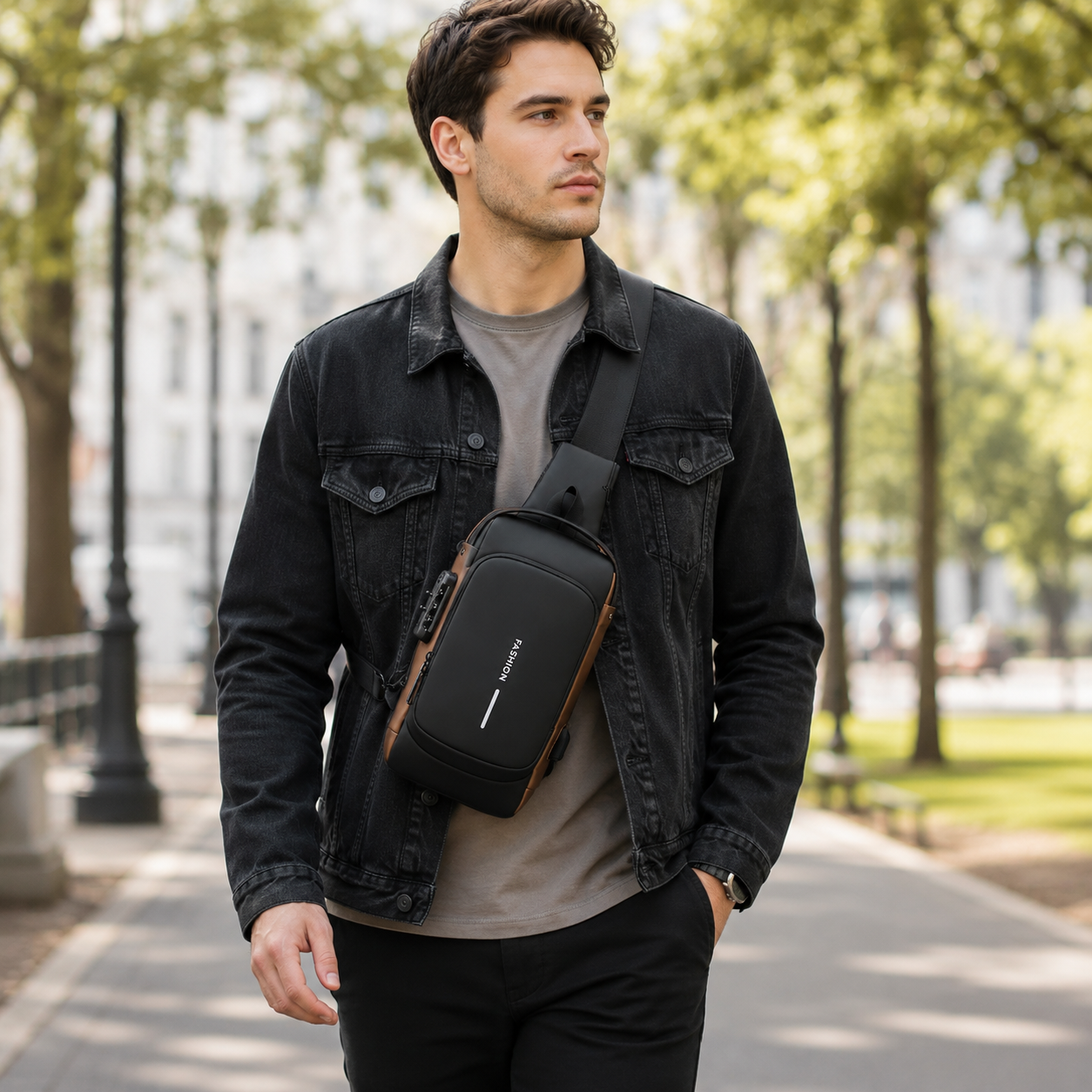 Nordspur | Diebstahlsichere Brusttasche