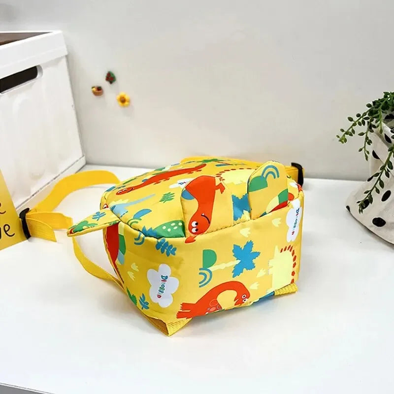 Dinosaurier-Rucksack Kinder Kindergarten mit verstellbaren Riemen