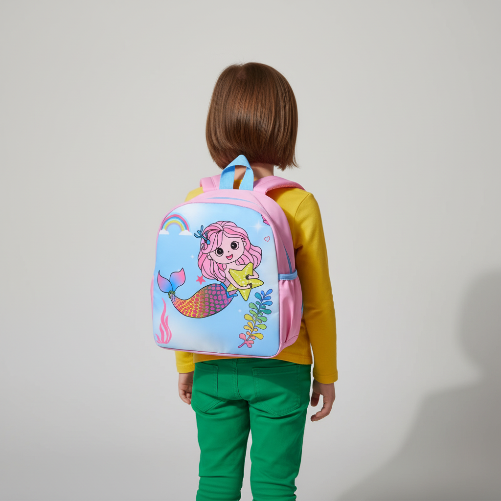 Dinosaurier Kinderrucksack mit Cartoon-Druck leicht gepolstert