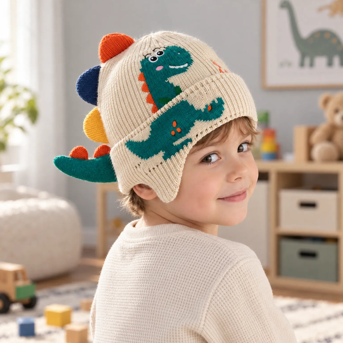 Nordspur | Dinowe Gestrickte Kindermütze