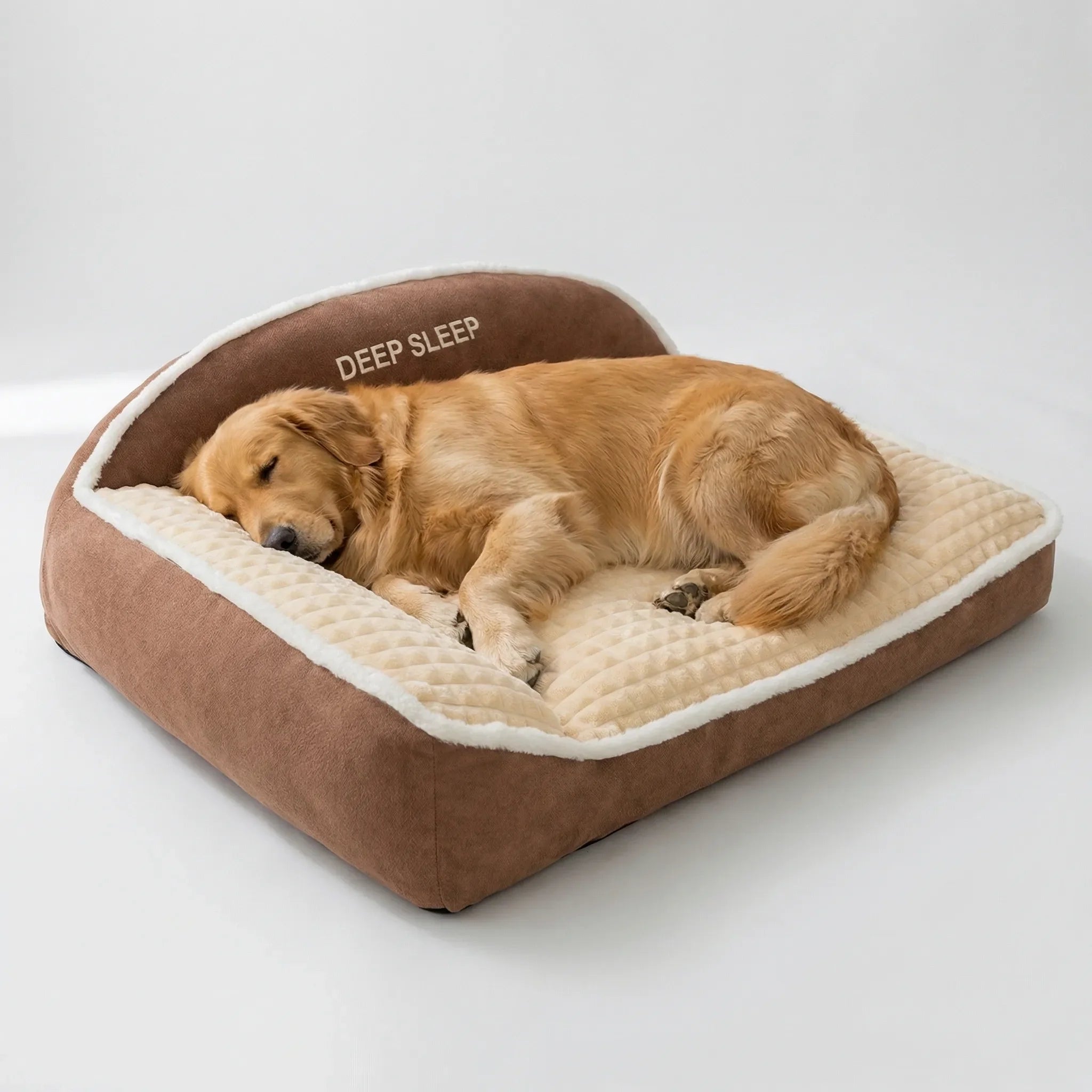 Orthopädisches Hundebett Sofastil für große Hunde mit Memory-Schaum