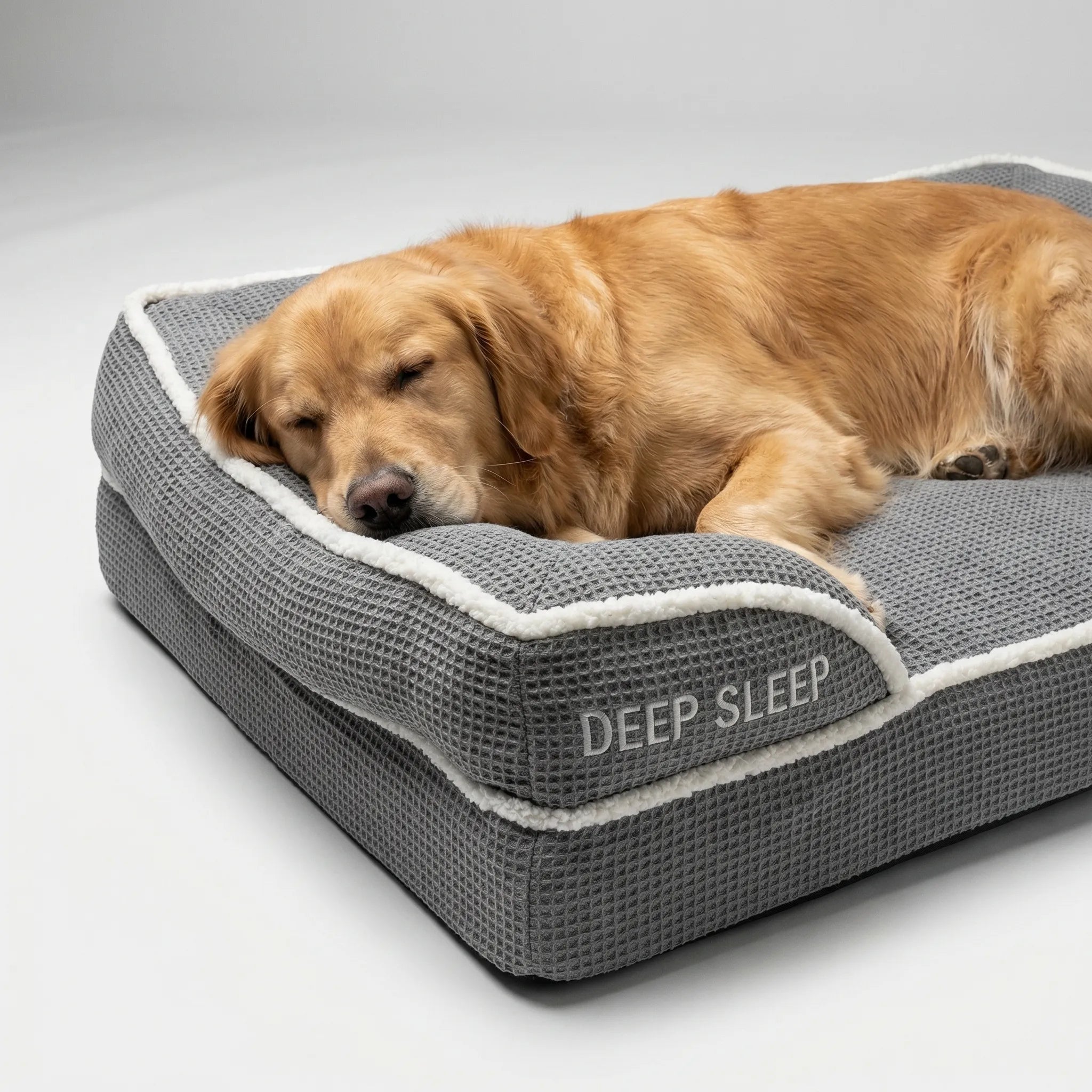 Orthopädisches Hundebett Sofastil für große Hunde mit Memory-Schaum