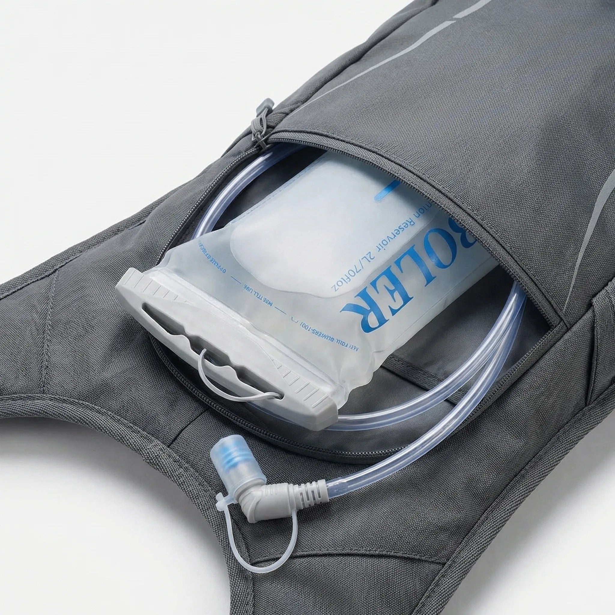 Tragbarer Hydratationsblase mit Trinktube, BPA-frei, 2L und 3L