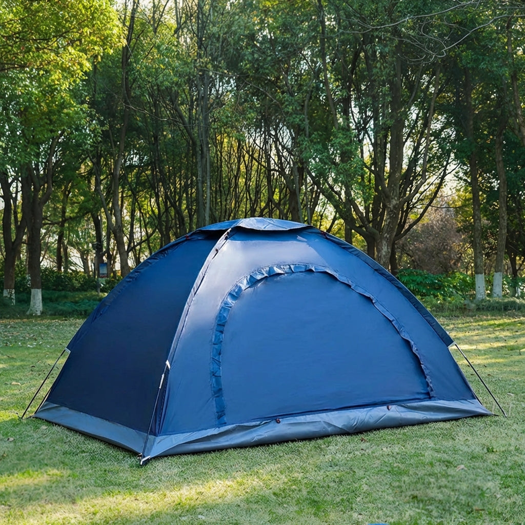 Leichtes 2-Personen-Kuppelzelt für Camping und Outdoor-Aktivitäten