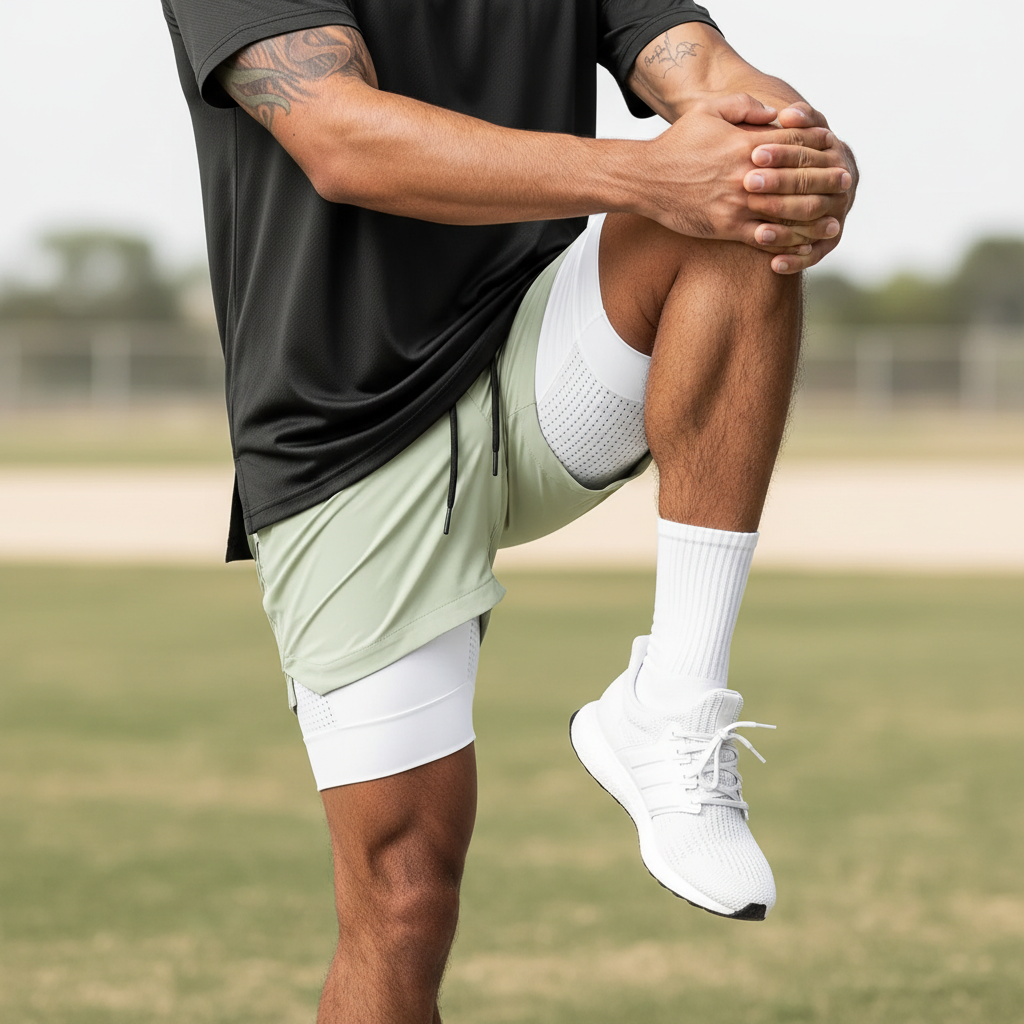 Nordspur | Dynaflex Double Layered Athletic Shorts
