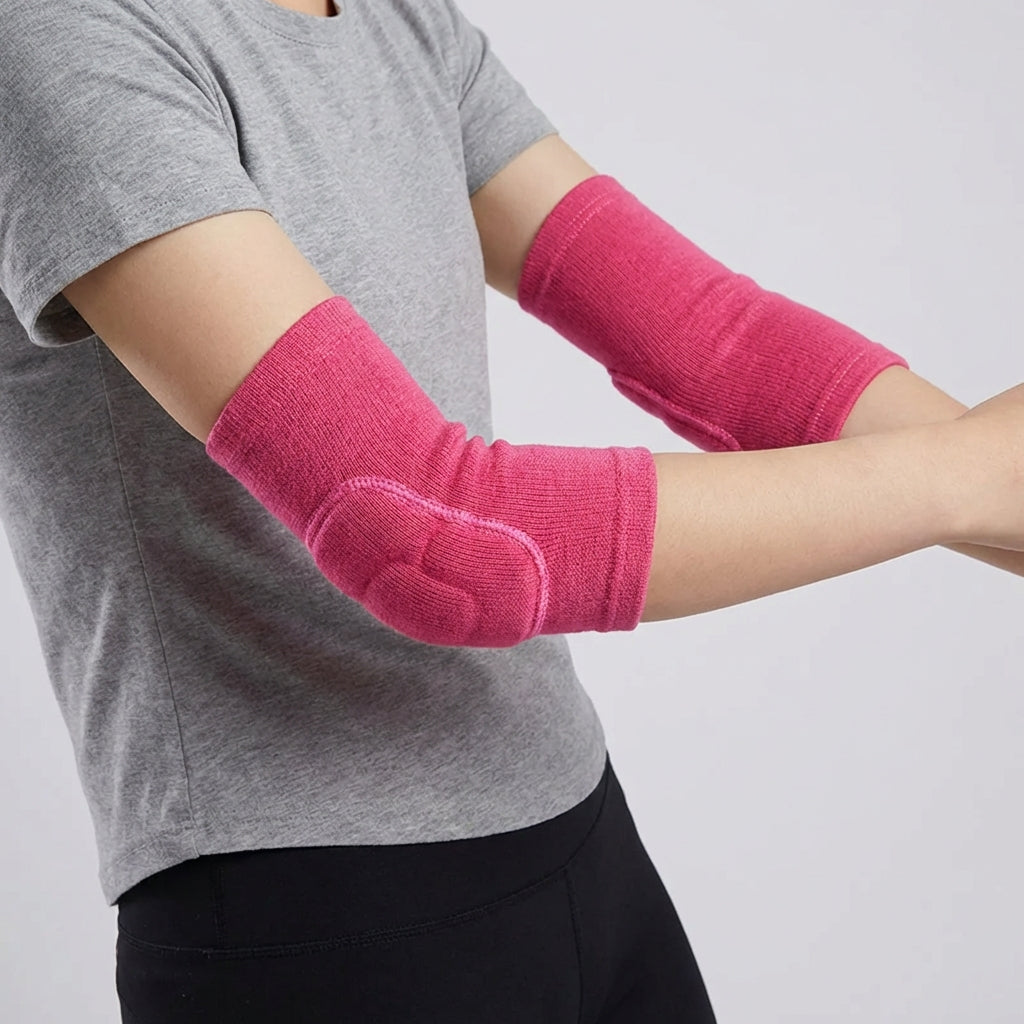 Elastischer gepolsterter Ellbogenschutz für Sport und Training
