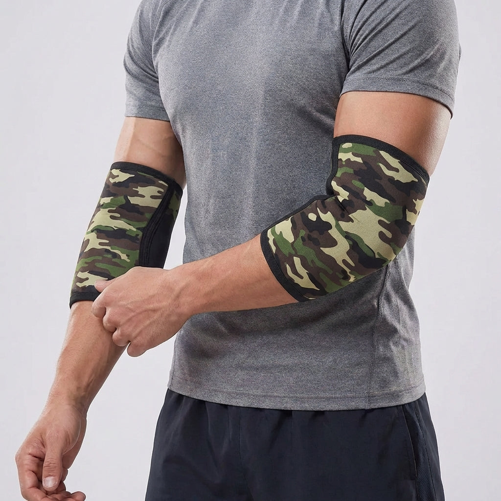 Kompressions-Ellenbogenbandage für Sport und Krafttraining