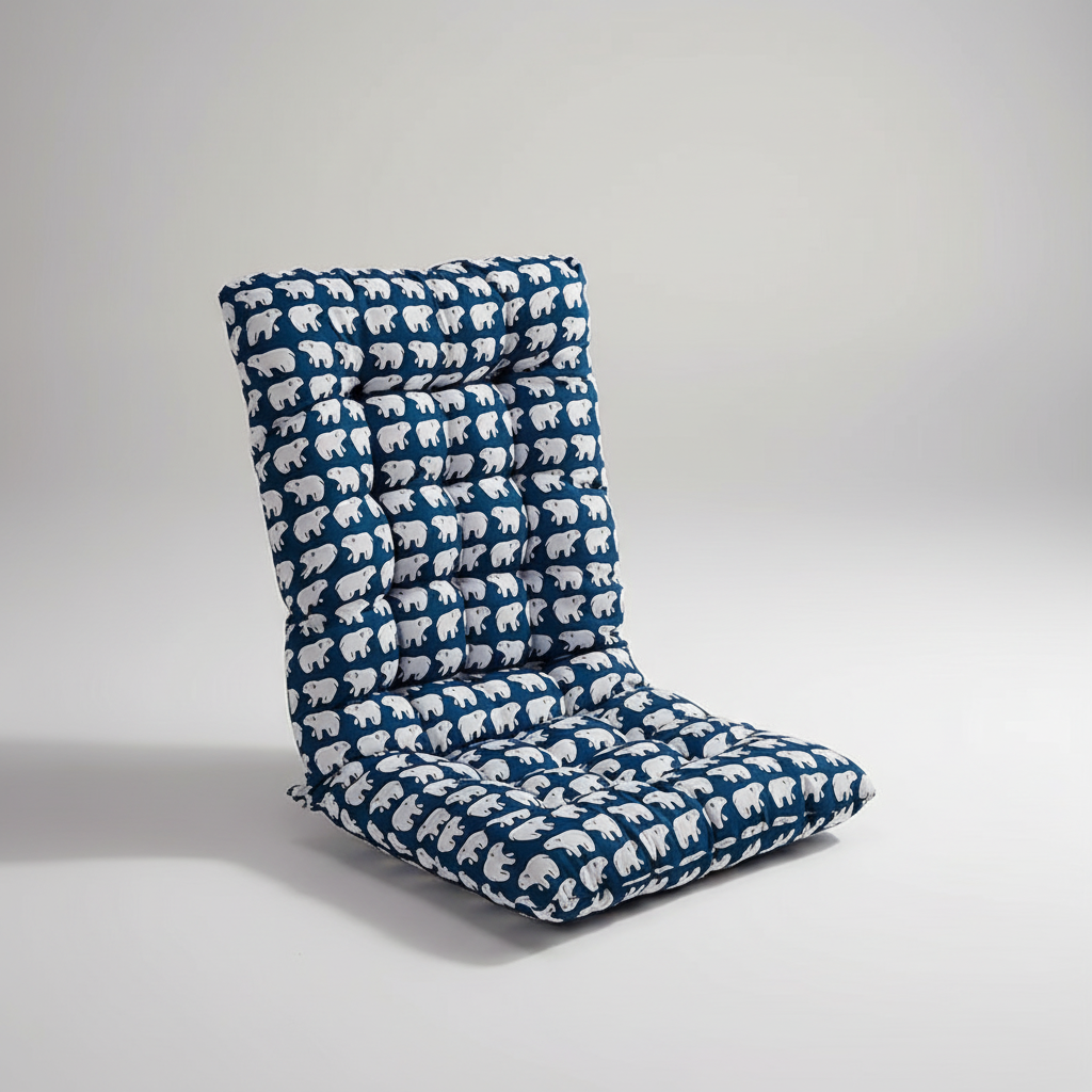 Ergonomisches Sitzkissen mit hoher Rückenlehne und Druckentlastung