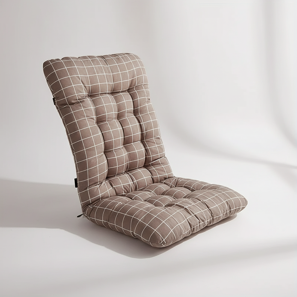 Ergonomisches Sitzkissen mit hoher Rückenlehne und Druckentlastung