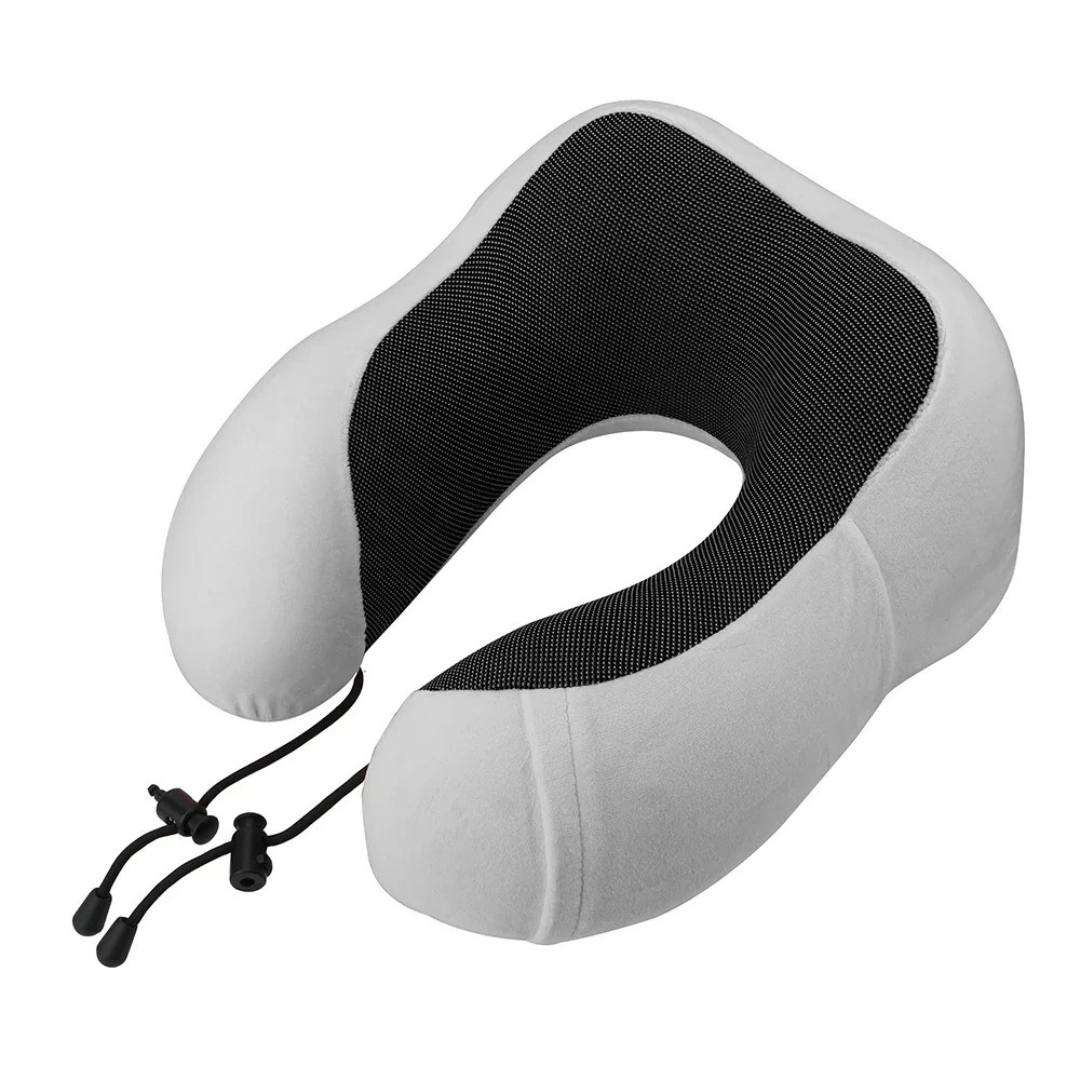 Ergonomisches U-förmiges Nackenkissen mit Memory-Foam