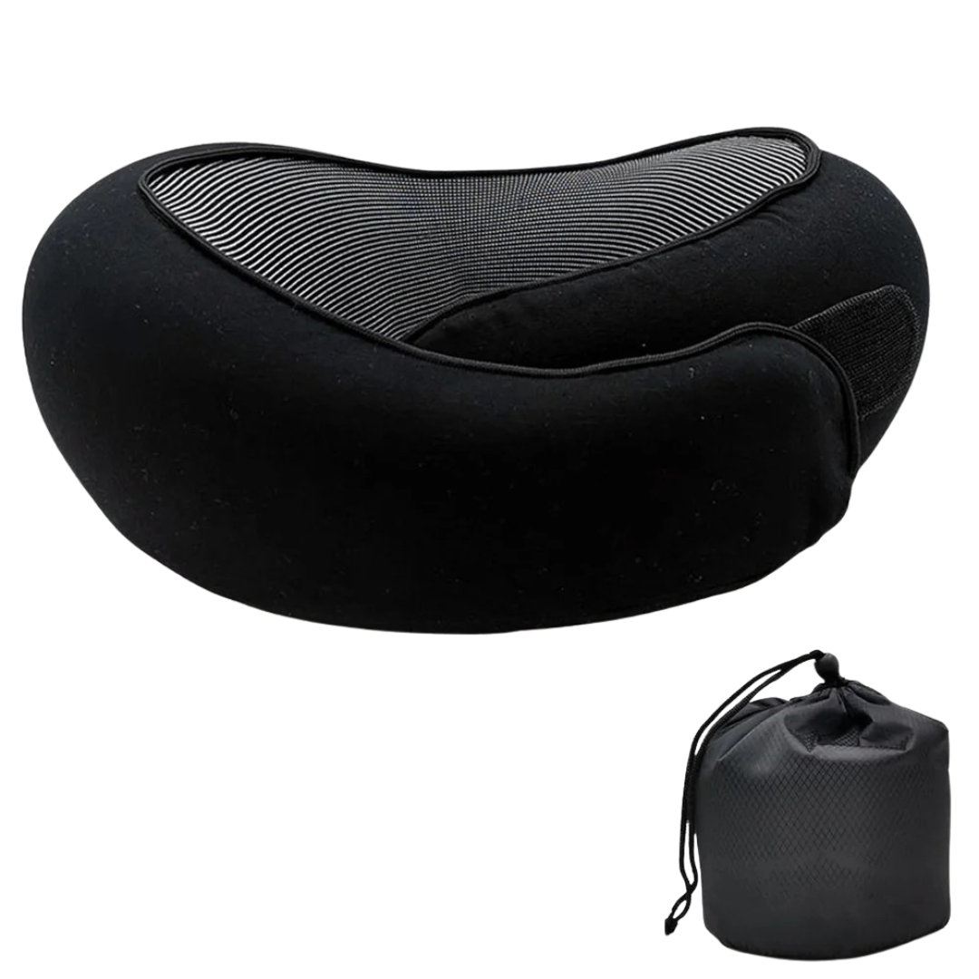 Ergonomisches U-förmiges Reisekissen Memory-Schaum Nackenstütze