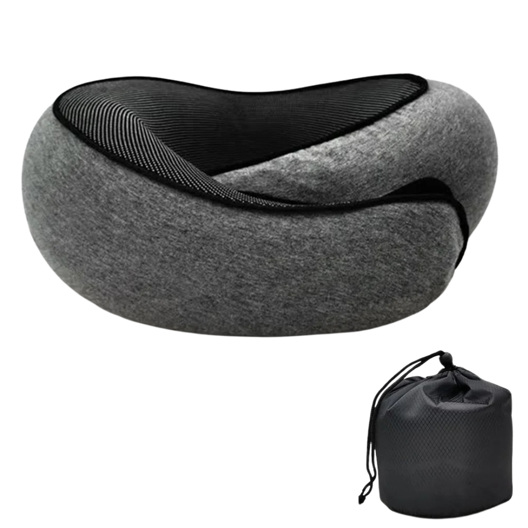 Ergonomisches U-förmiges Reisekissen Memory-Schaum Nackenstütze