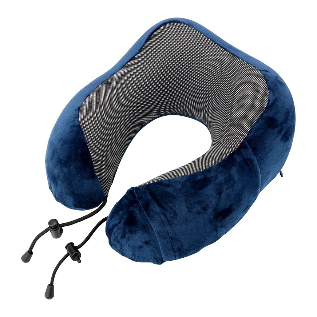Ergonomisches U-förmiges Nackenkissen mit Memory-Foam