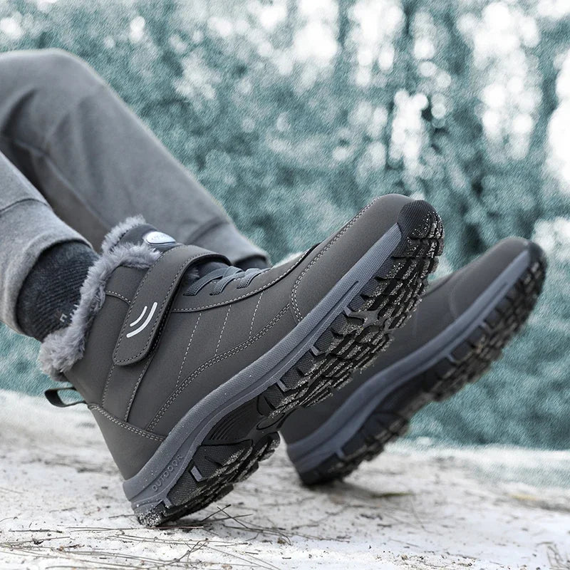 Nordspur | Feldon Knöchelhohe Gefütterte Winterstiefel Für Männer