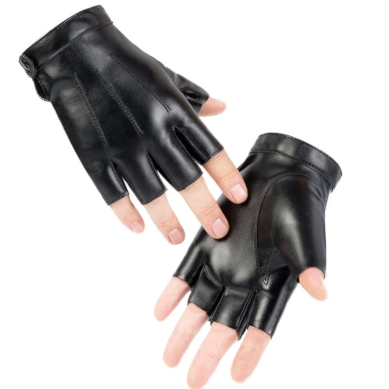 Winterhandschuhe fingerlos rutschfest Handfläche Schutz