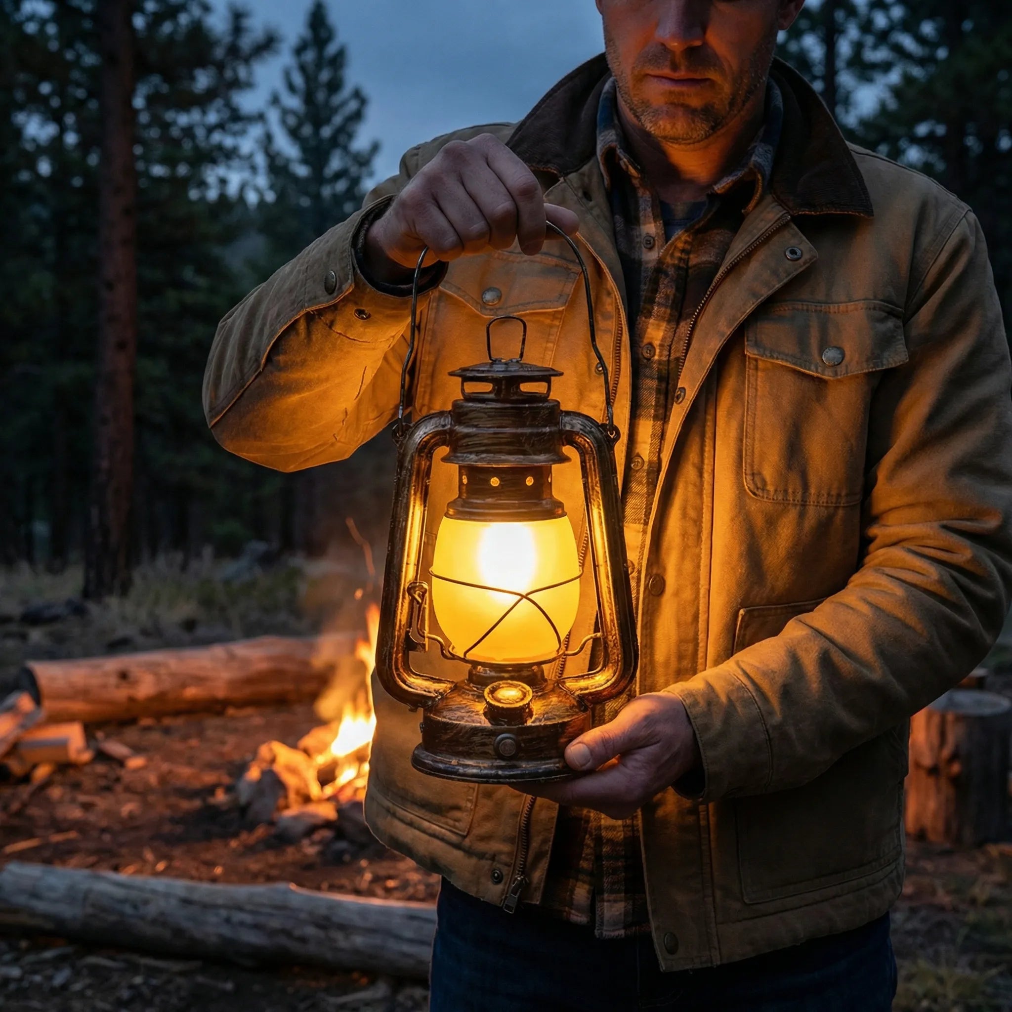 Nordspur | Flambourne Vintage-Style Rechargeable Flame-Effect Lantern