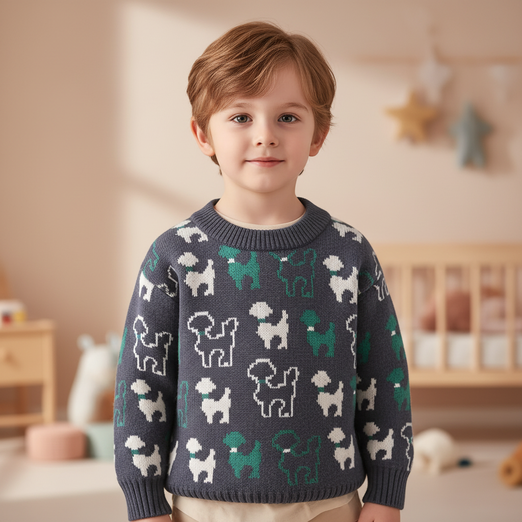 Nordspur | Fleece Lined Knit Pullover