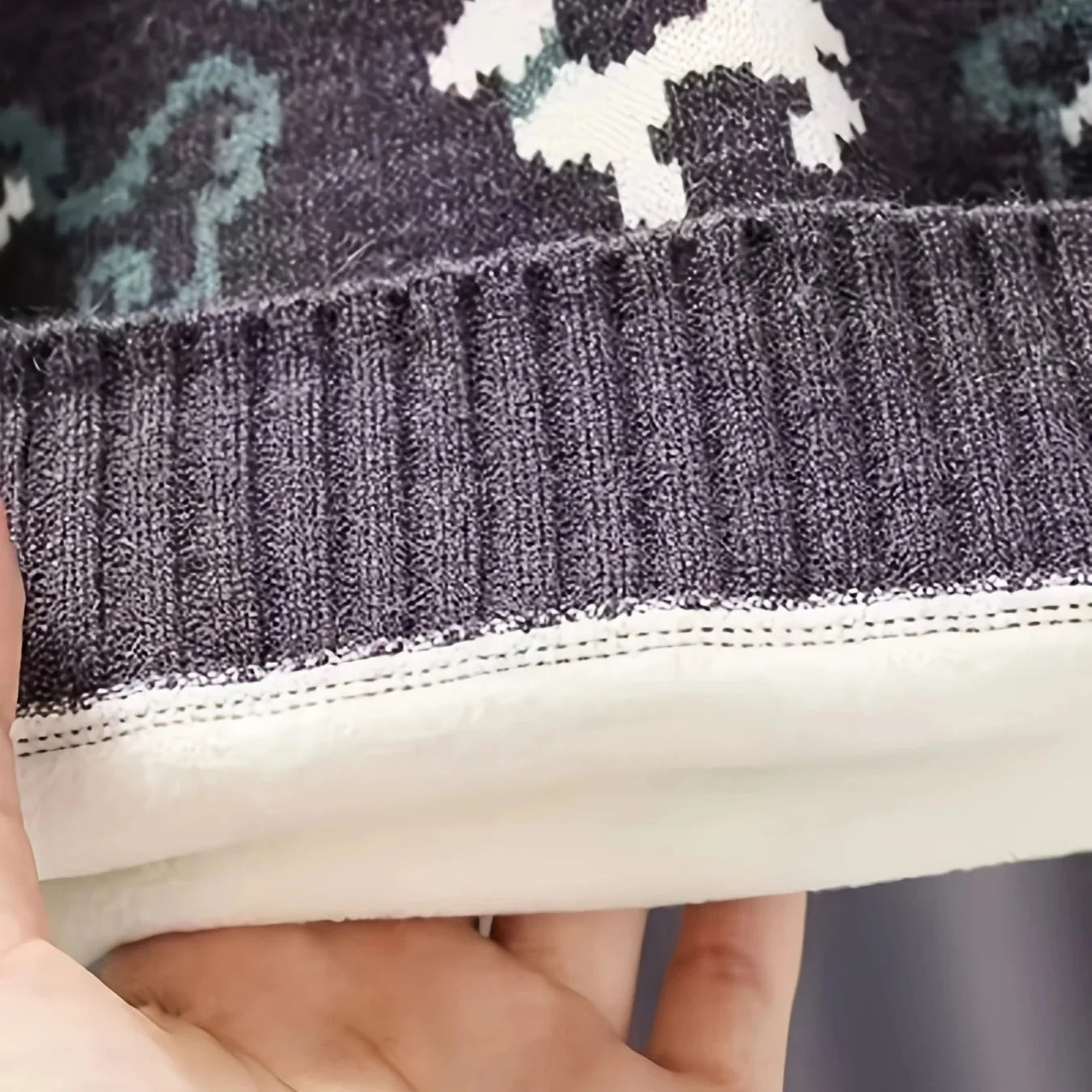 Nordspur | Fleece Lined Knit Pullover