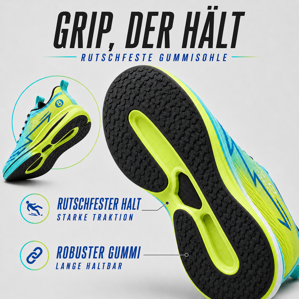 Nordspur | Fleetora Herren Carbon  Plattenläufer