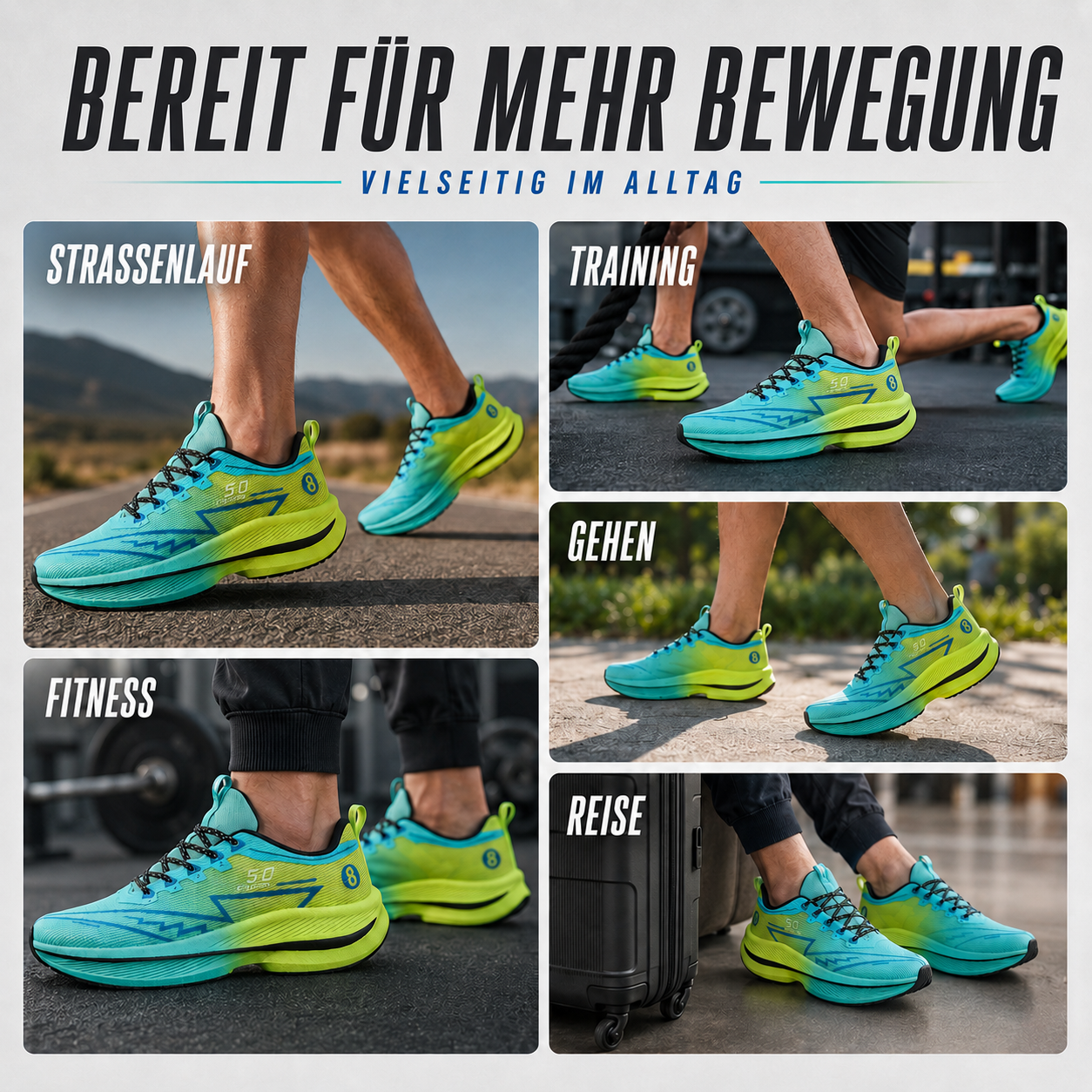 Nordspur | Fleetora Herren Carbon  Plattenläufer