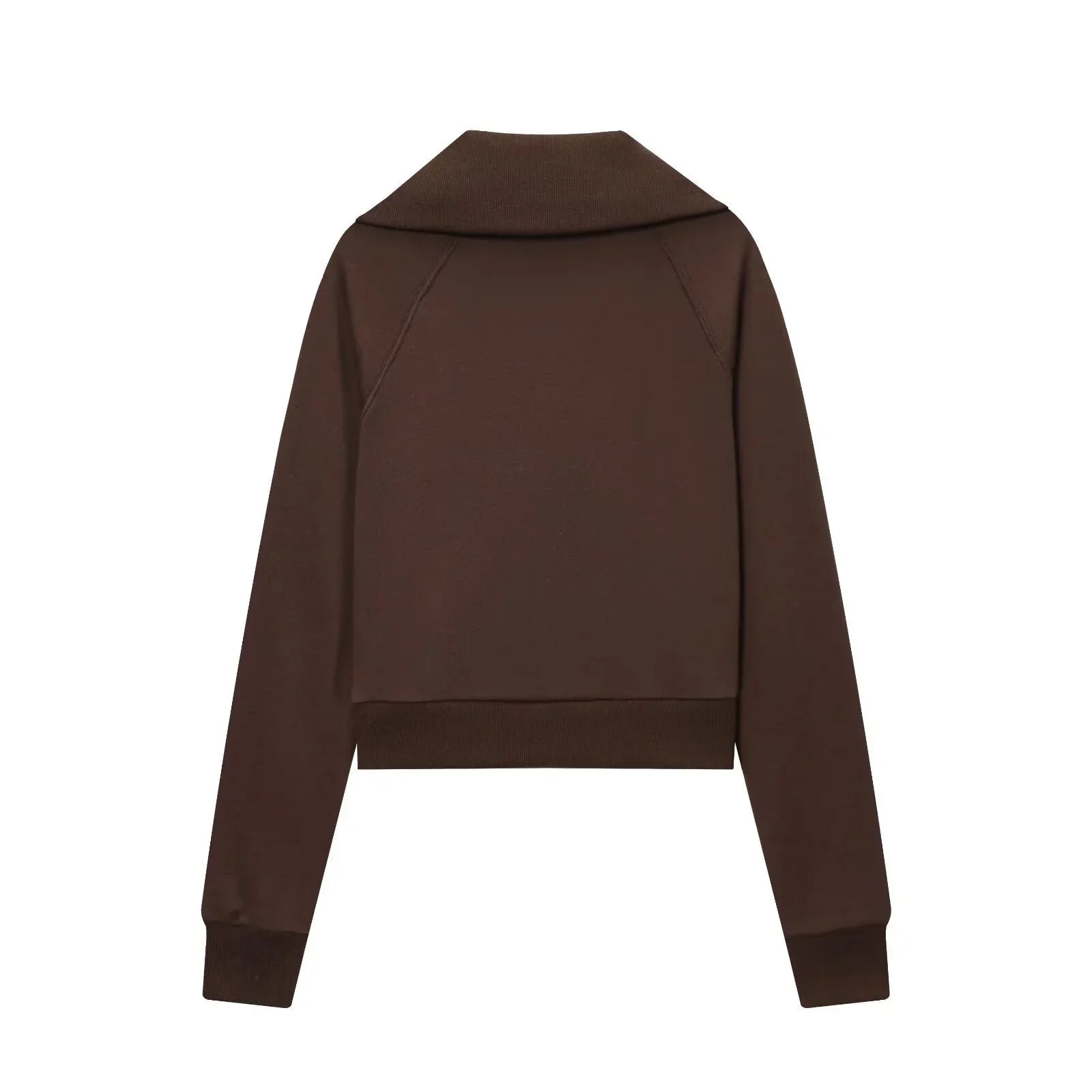 Fleece-Anzug mit Revesjacke und hochgeschnittener Schlaghose