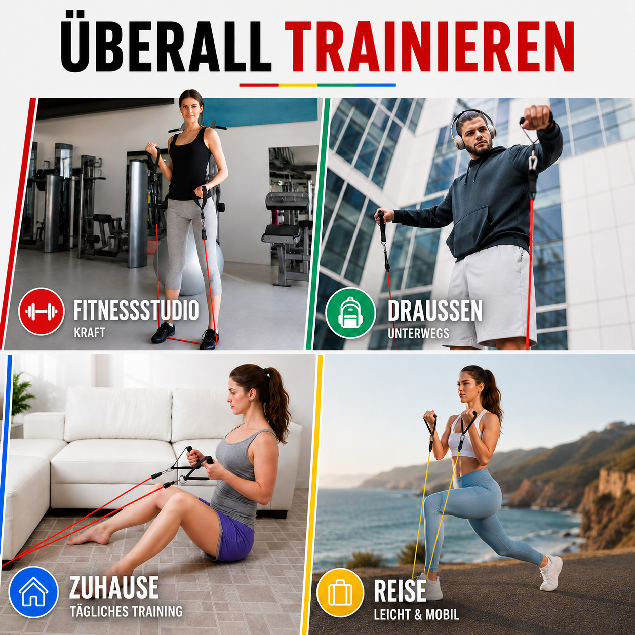 Nordspur | Flexari Tubulares Widerstandsband-Set