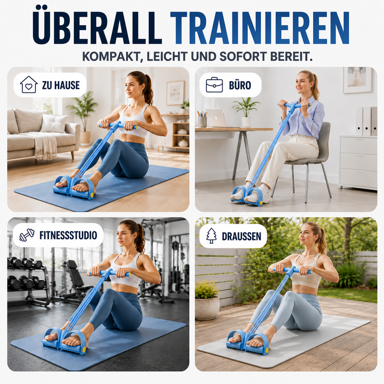 Nordspur | FlexiPull 6er-Widerstandsband