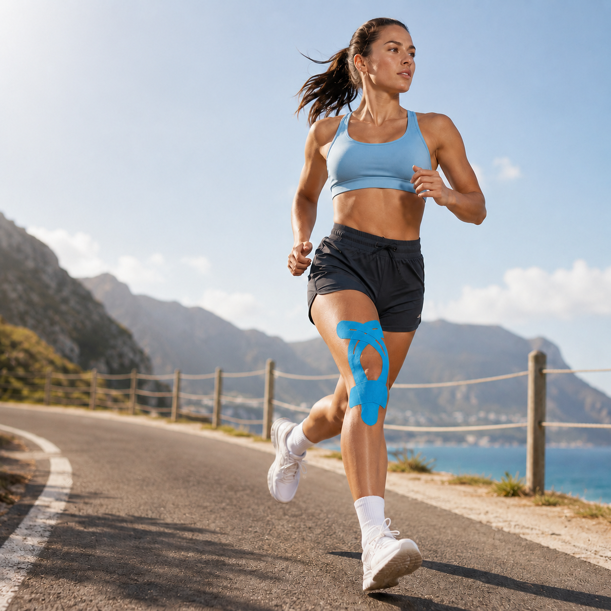 Nordspur | Flexitape Elastisches Atmungsaktives Kinesiology-Knie-Tape