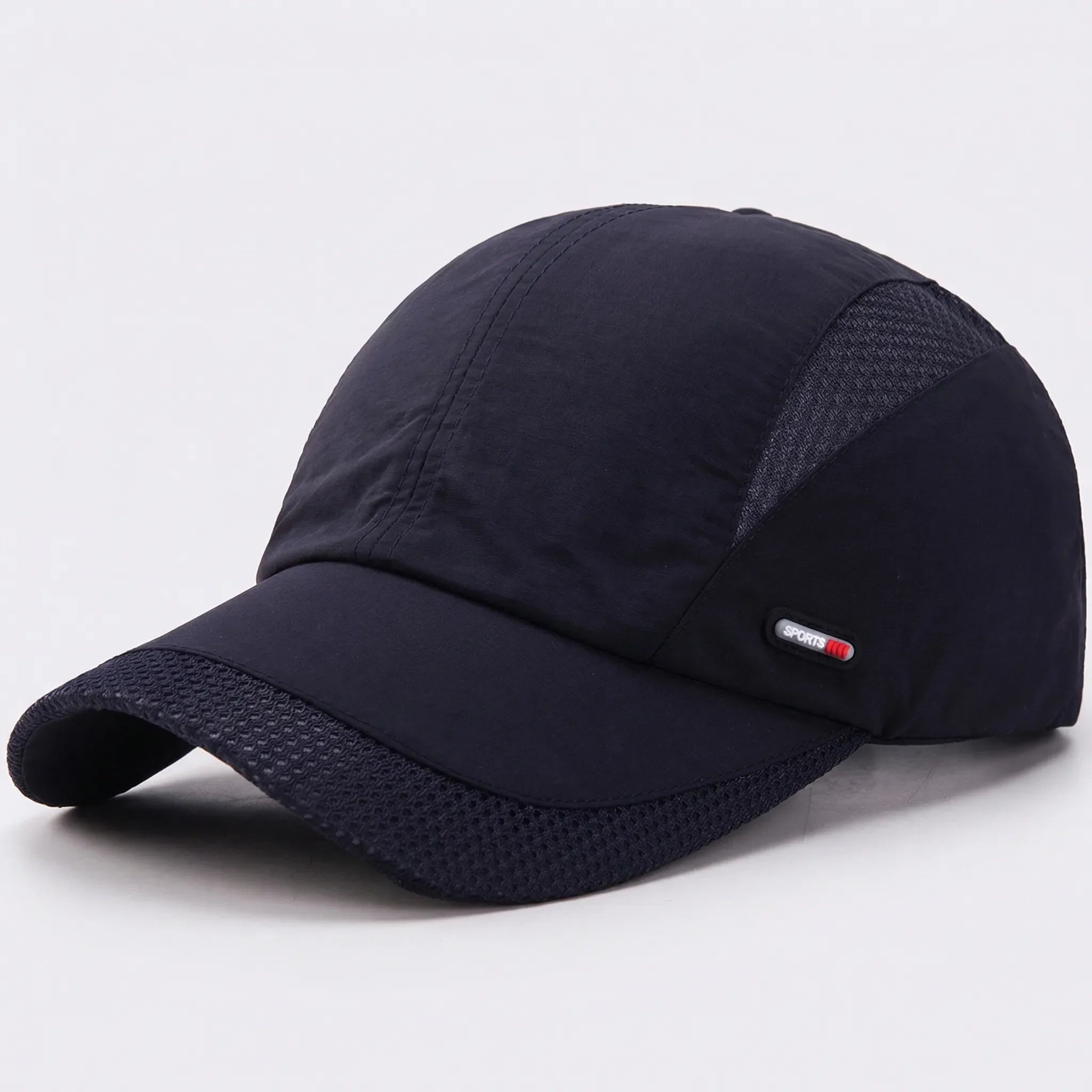 Unstrukturierte Baseballkappe für Sport und Freizeit mit verstellbarer Passform