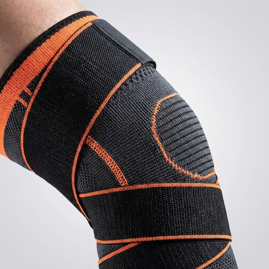 Kompressions-Kniebandage für Sport und Gelenkunterstützung