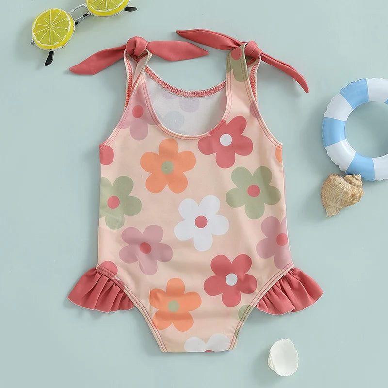 Nordspur | Florabelle Sleeveless Tie Shoulder Swimsuit