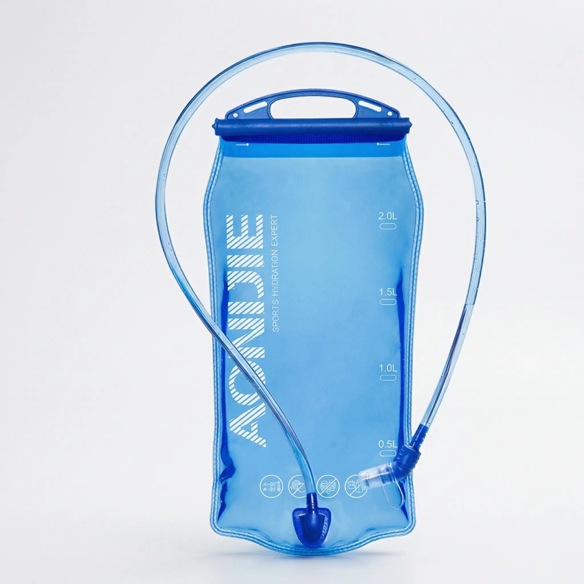 Flexibler Hydrationsbehälter BPA-frei mit Beißventil Trinkrohr