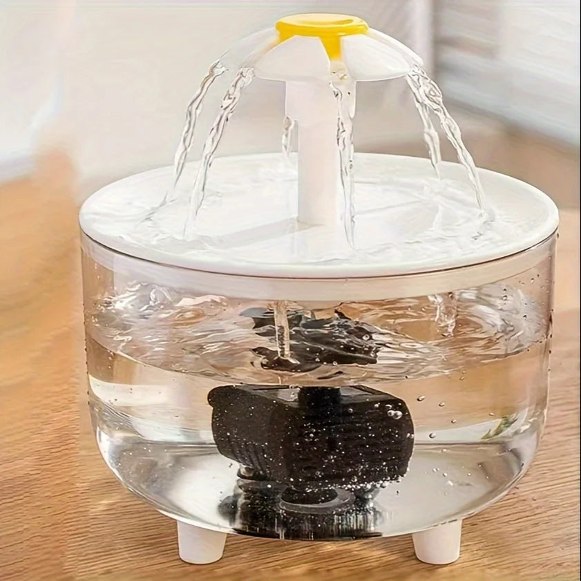 Katzenbrunnen mit Filter und USB-Pumpe für Trinkwasser