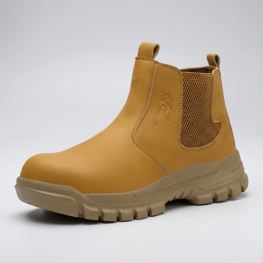 Sicherheitsstiefel knöchelhoch wasserdicht rutschfest Stahlkappe