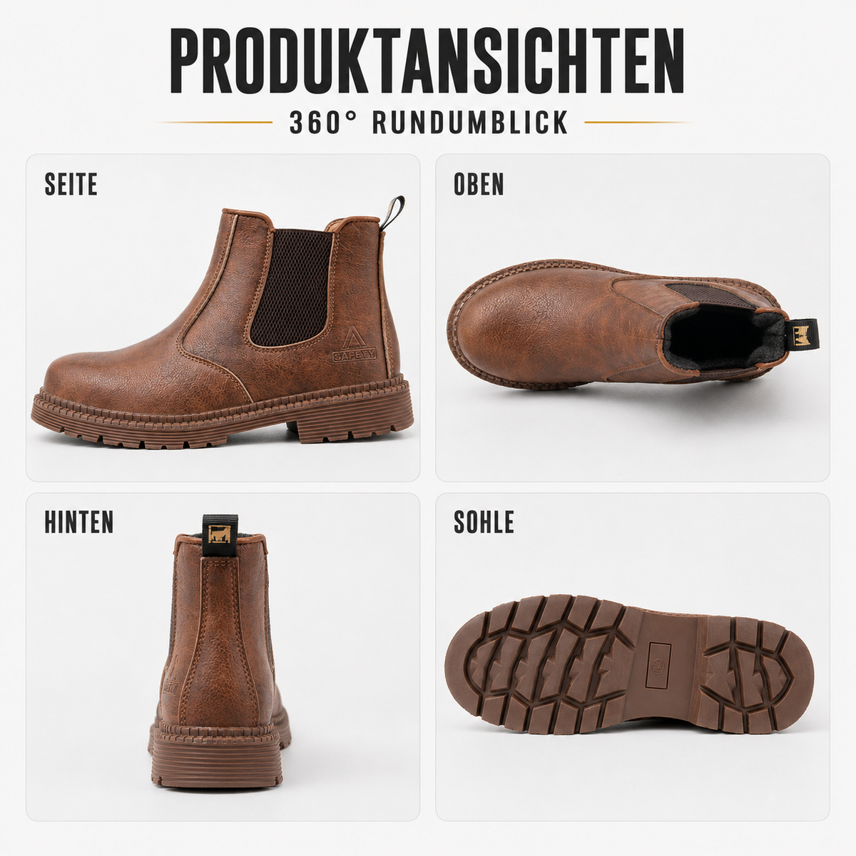 Nordspur | Forgeguard Knöchelhohe Sicherheitsstiefel