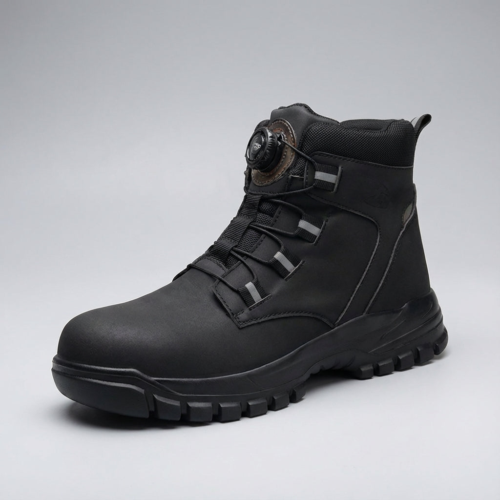 Knöchelhohe Sicherheitsstiefel wasserdicht rutschfest Zehenschutz