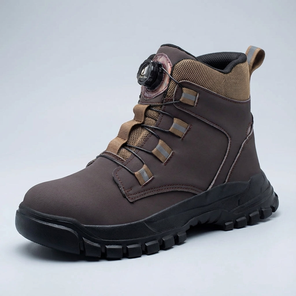 Knöchelhohe Sicherheitsstiefel wasserdicht rutschfest Zehenschutz