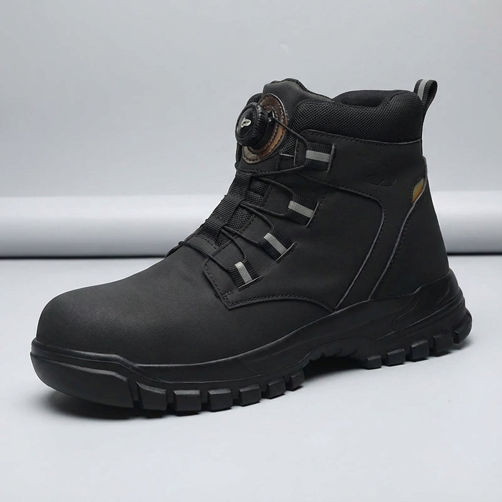 Knöchelhohe Sicherheitsstiefel wasserdicht rutschfest Zehenschutz